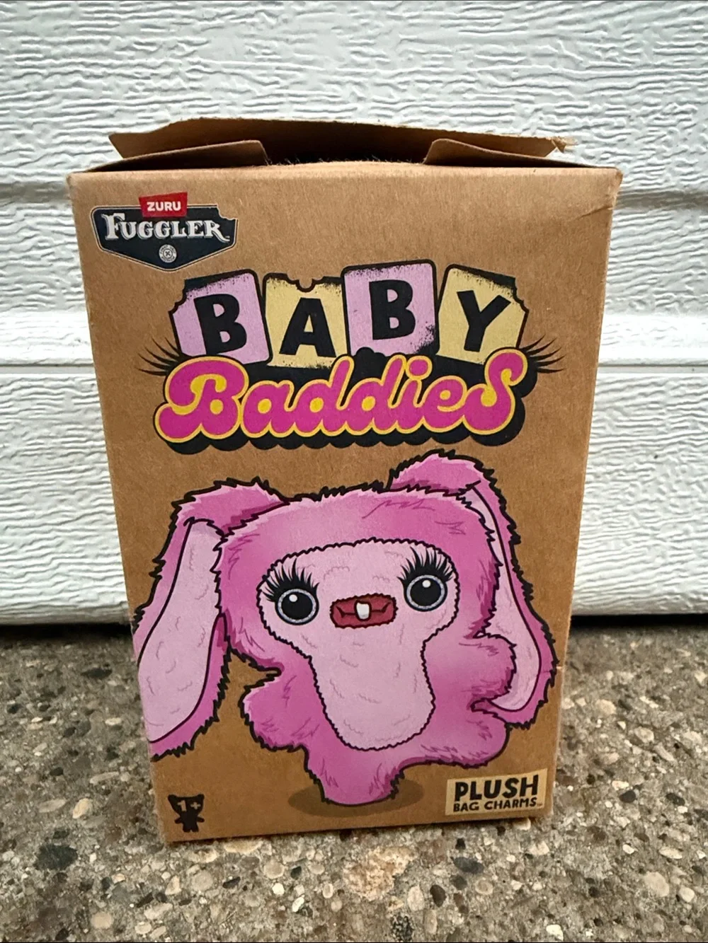 FUGGLER Baby Baddies Green Plush Bag Charm - Cute Collectible